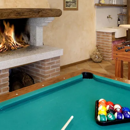Santa Domenica Near Porec With Play Room, Beautiful Tavern & Garden *